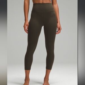LULULEMON ALIGN™ HIGH-RISE CROP 23" in Dark Olive